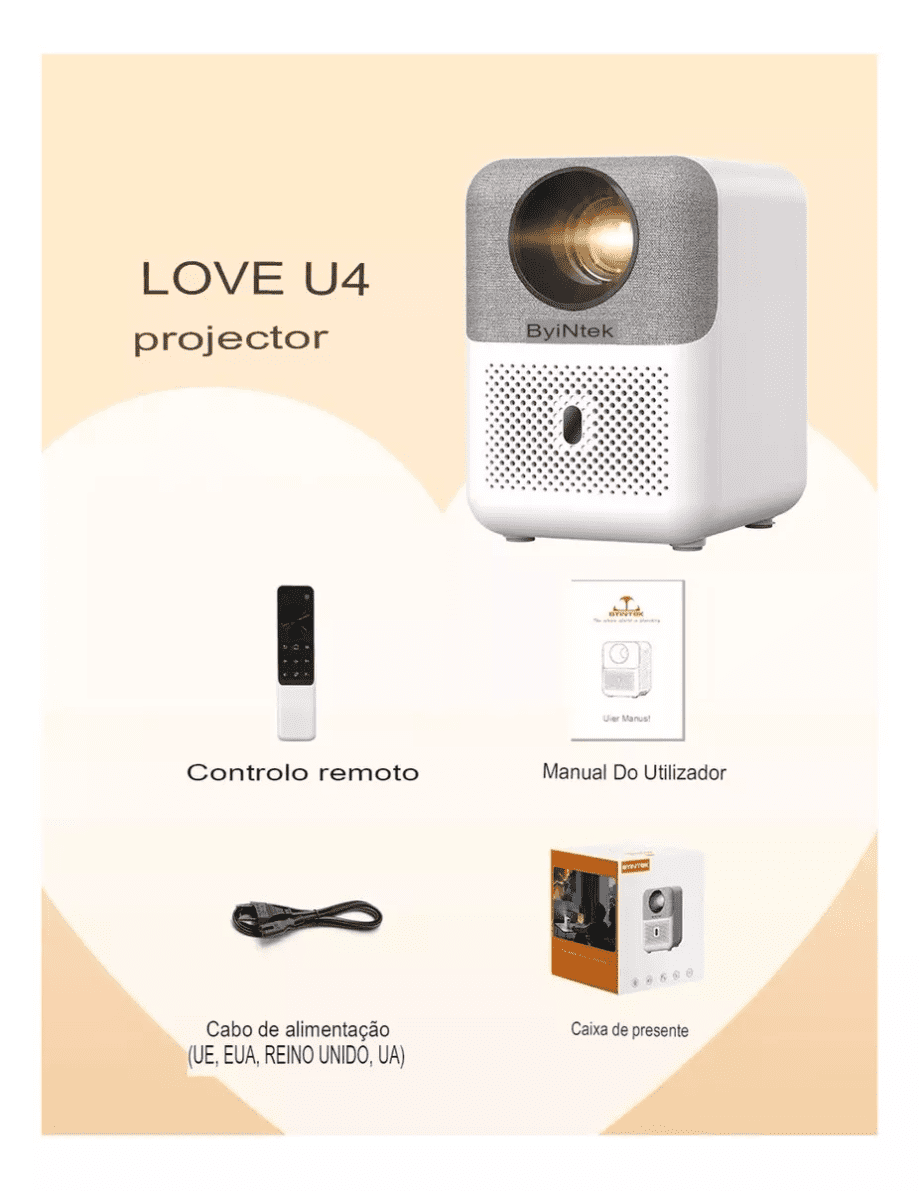 Projetor BYINTEK U4
